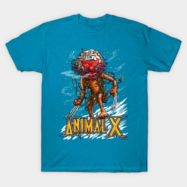 ANIMAL X T-Shirt by KKTEE